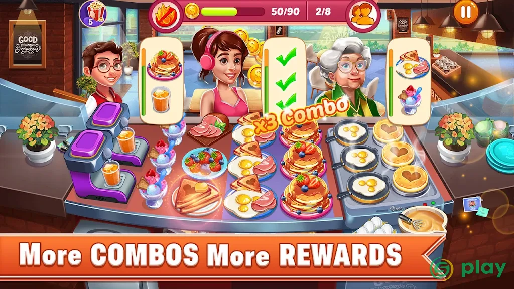 Chef City : Kitchen Restaurant Cooking Game — скриншот 11