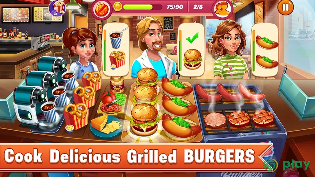 Chef City : Kitchen Restaurant Cooking Game — скриншот 12