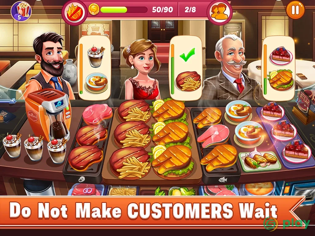 Chef City : Kitchen Restaurant Cooking Game — скриншот 2