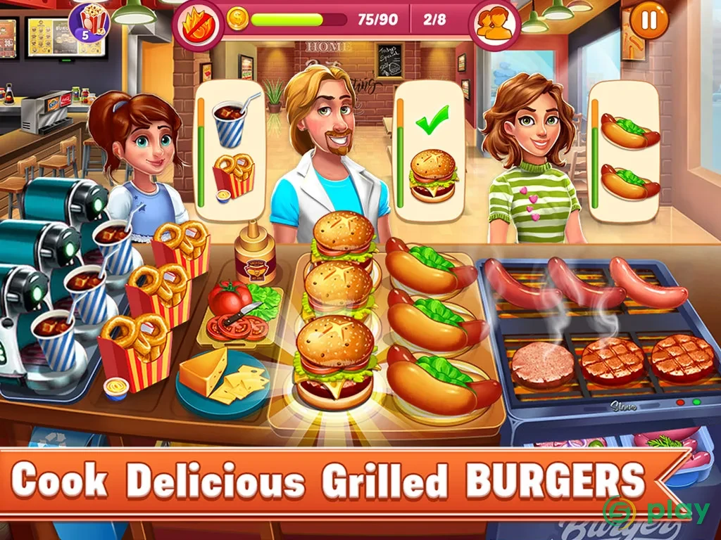 Chef City : Kitchen Restaurant Cooking Game — скриншот 5