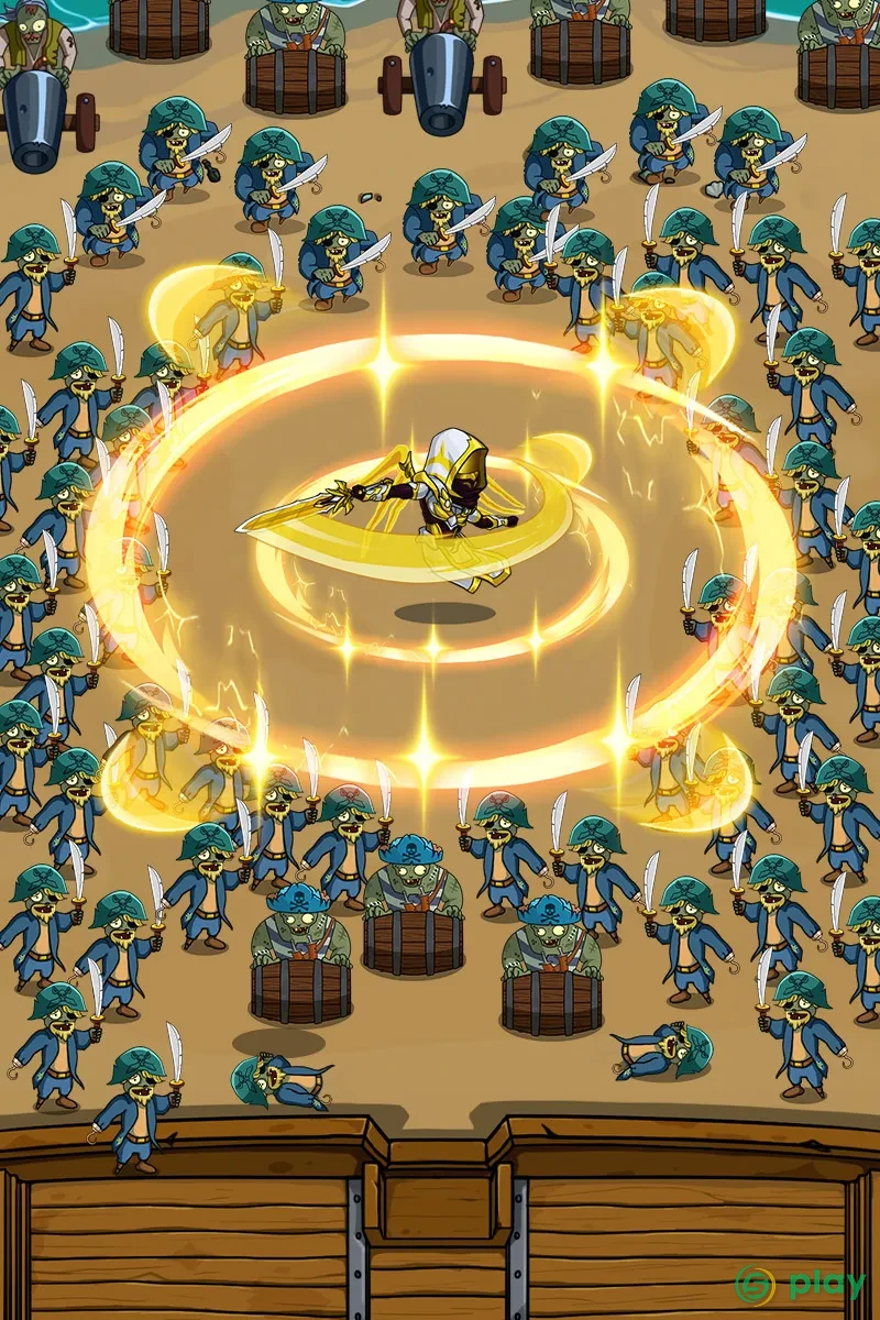 Zombie War: Idle Defense Game — скриншот 10