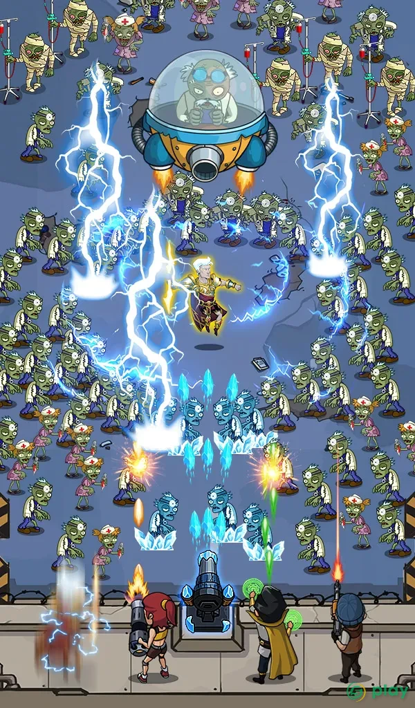 Zombie War: Idle Defense Game — скриншот 5