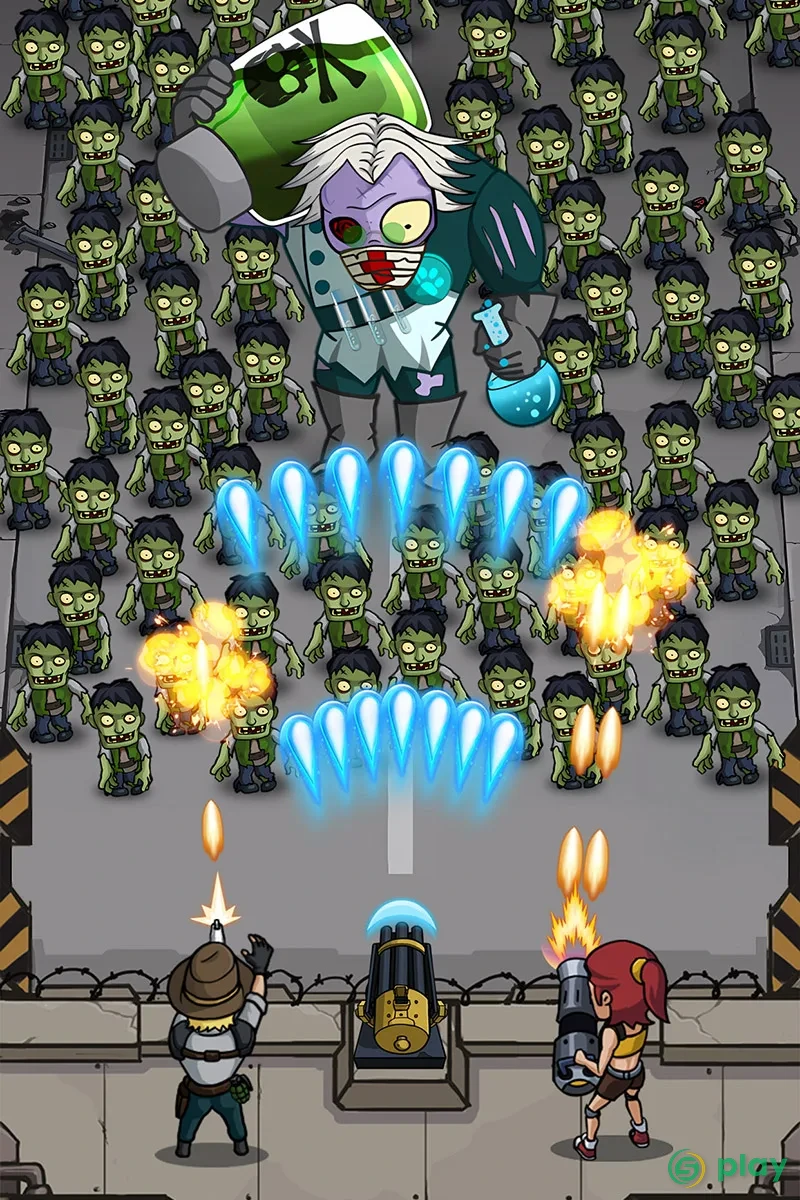 Zombie War: Idle Defense Game — скриншот 8