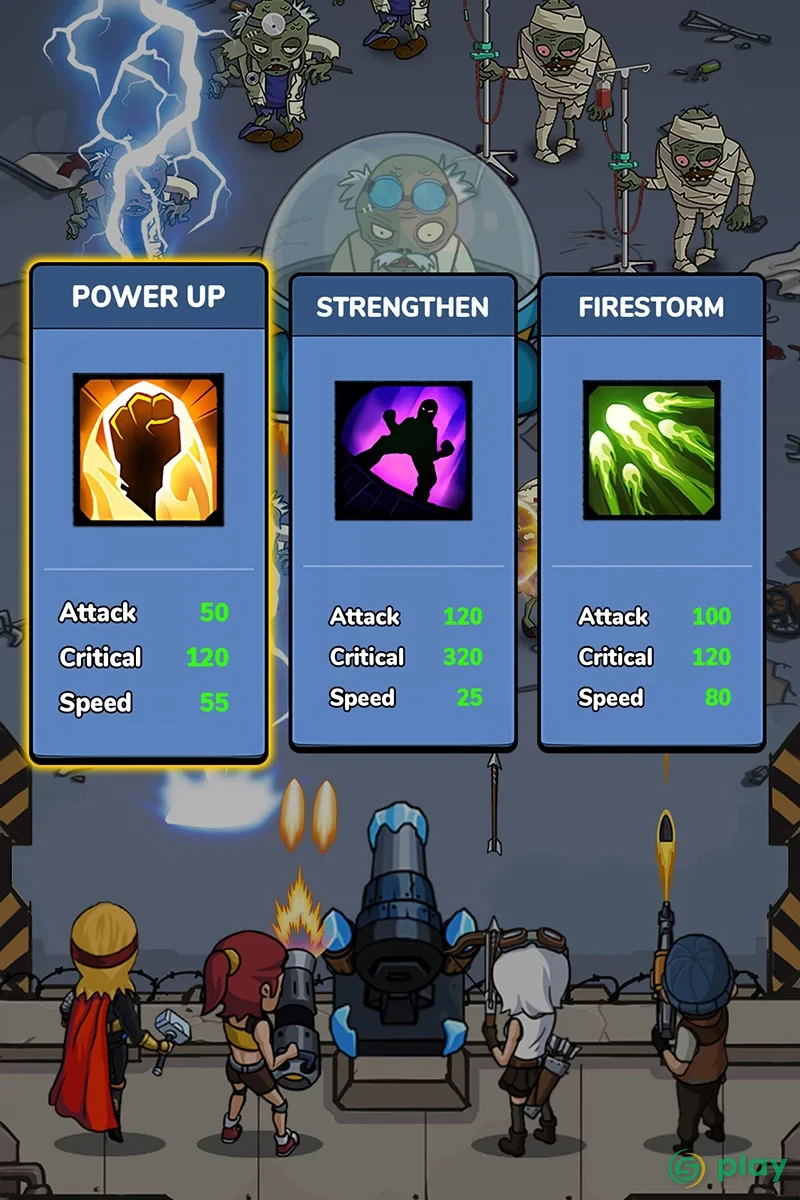 Zombie War: Idle Defense Game — скриншот 9