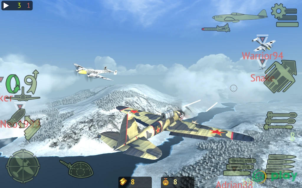 Warplanes: Online Combat — скриншот 10