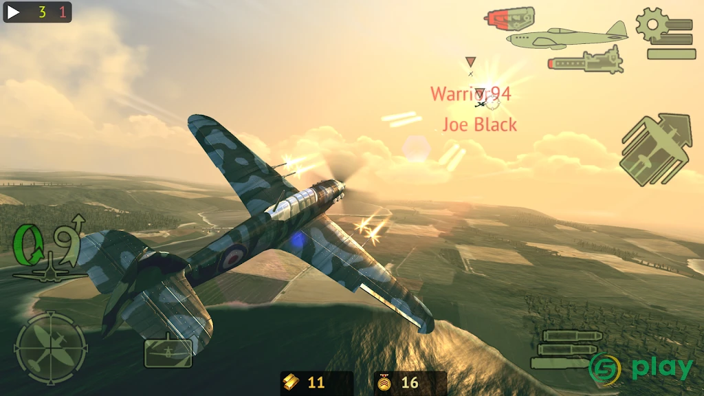 Warplanes: Online Combat — скриншот 1