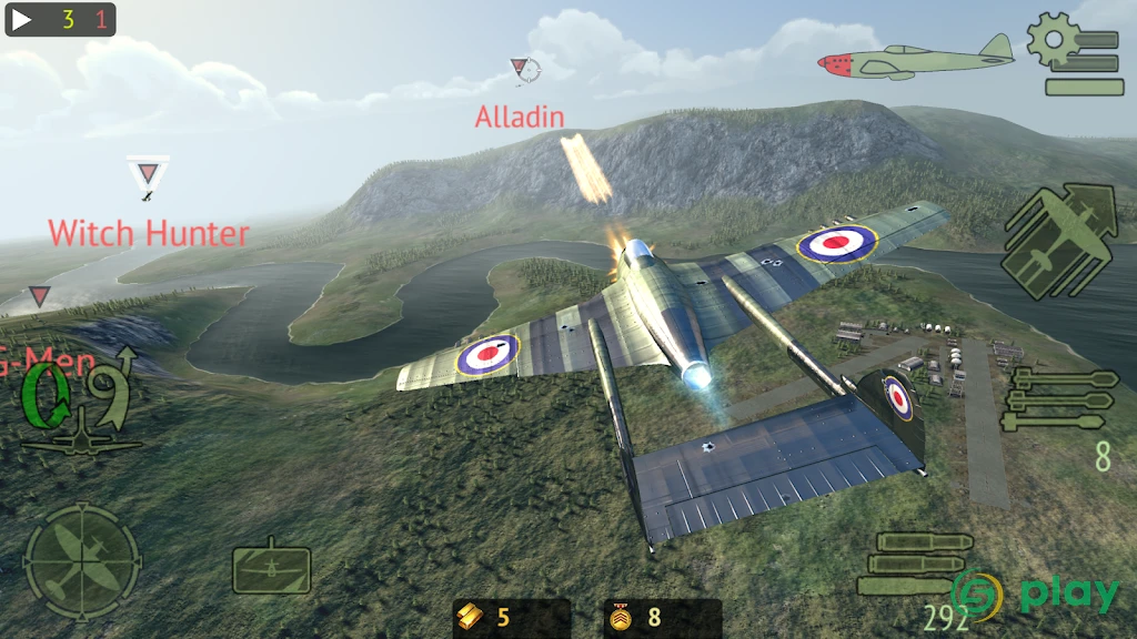 Warplanes: Online Combat — скриншот 3