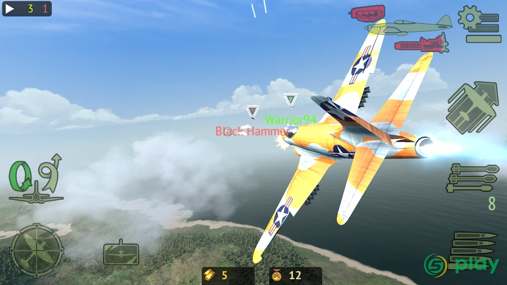 Warplanes: Online Combat — скриншот 4