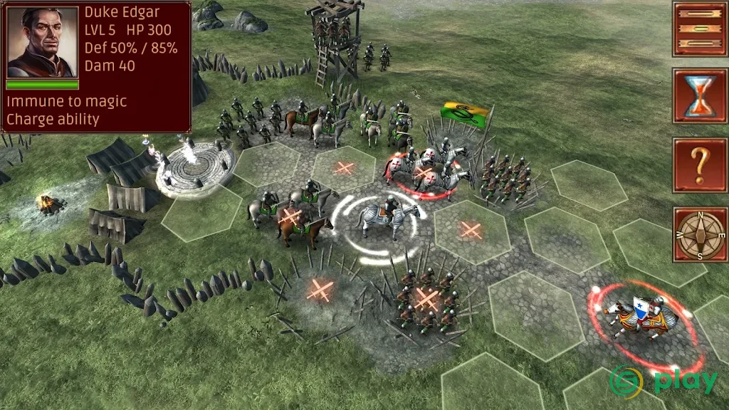 Hex Commander: Fantasy Heroes — скриншот 8