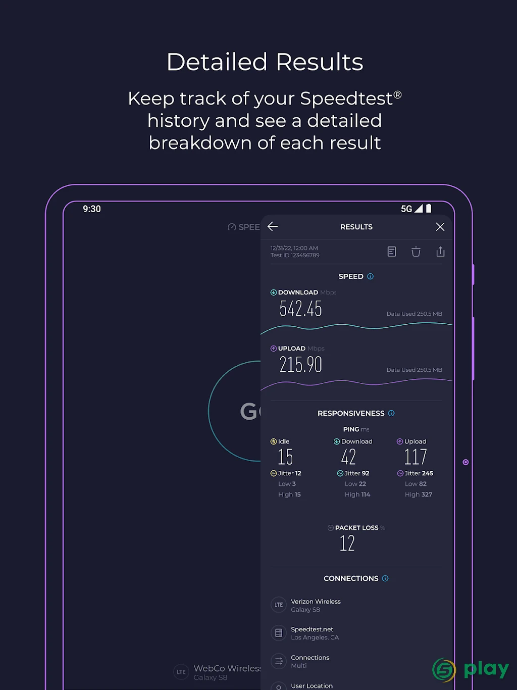 Speedtest.net — скриншот 12