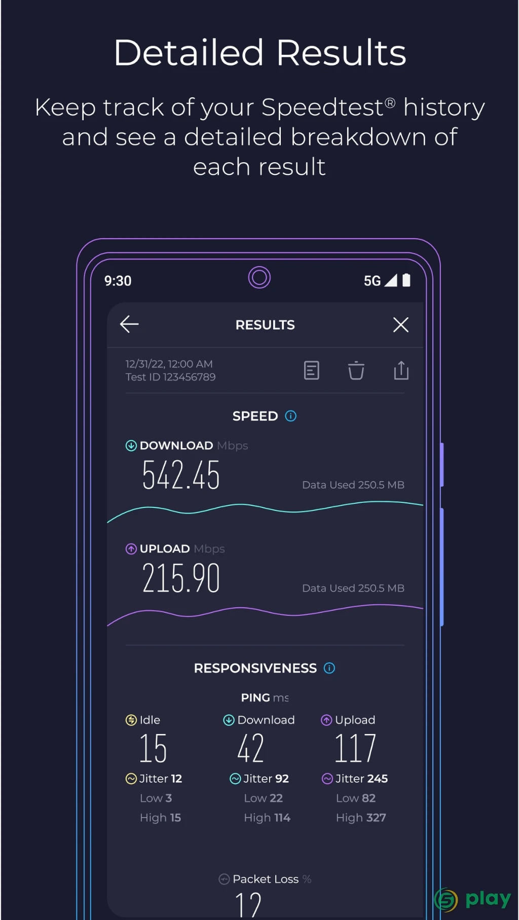 Speedtest.net — скриншот 4