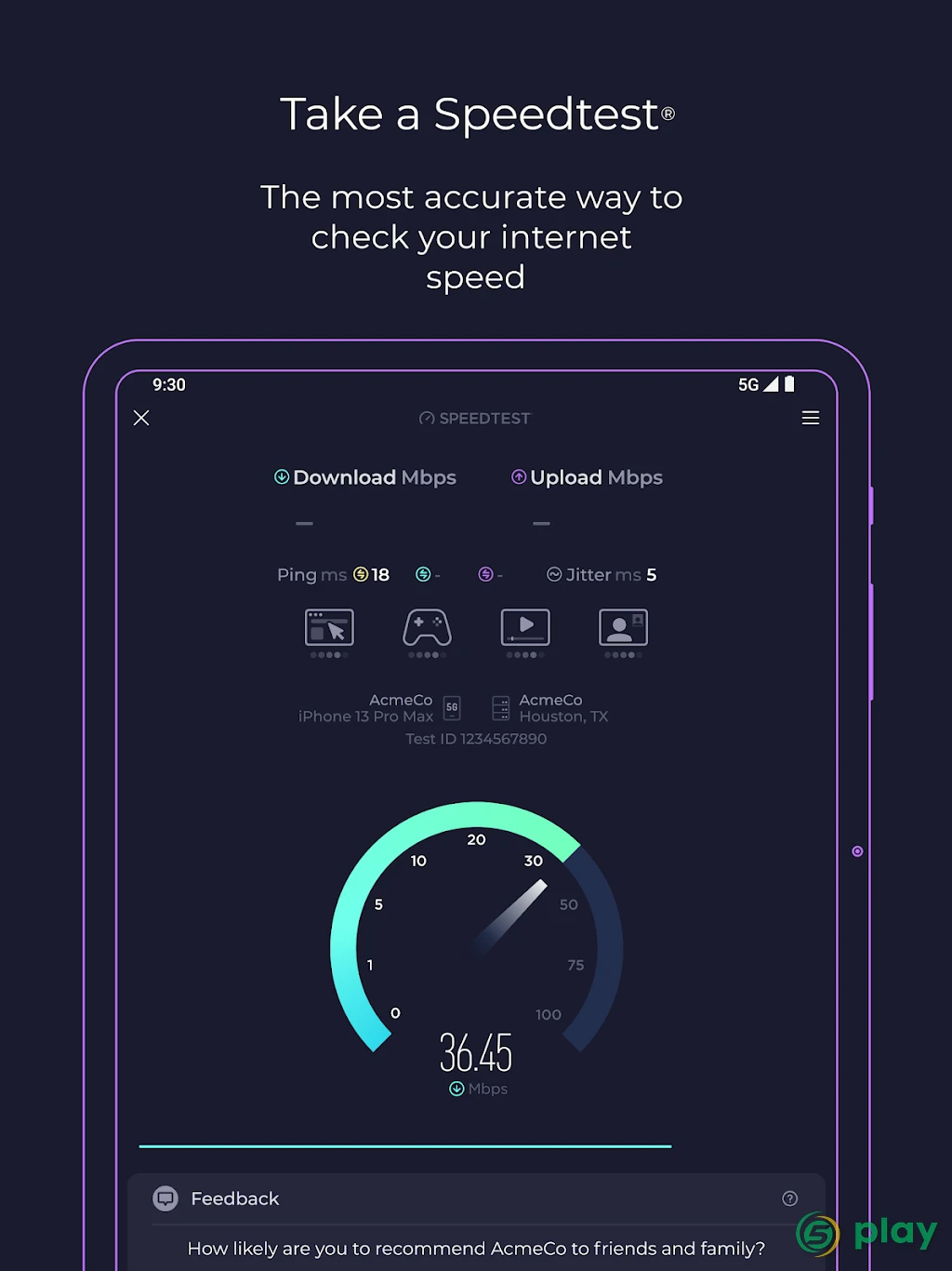 Speedtest.net — скриншот 9