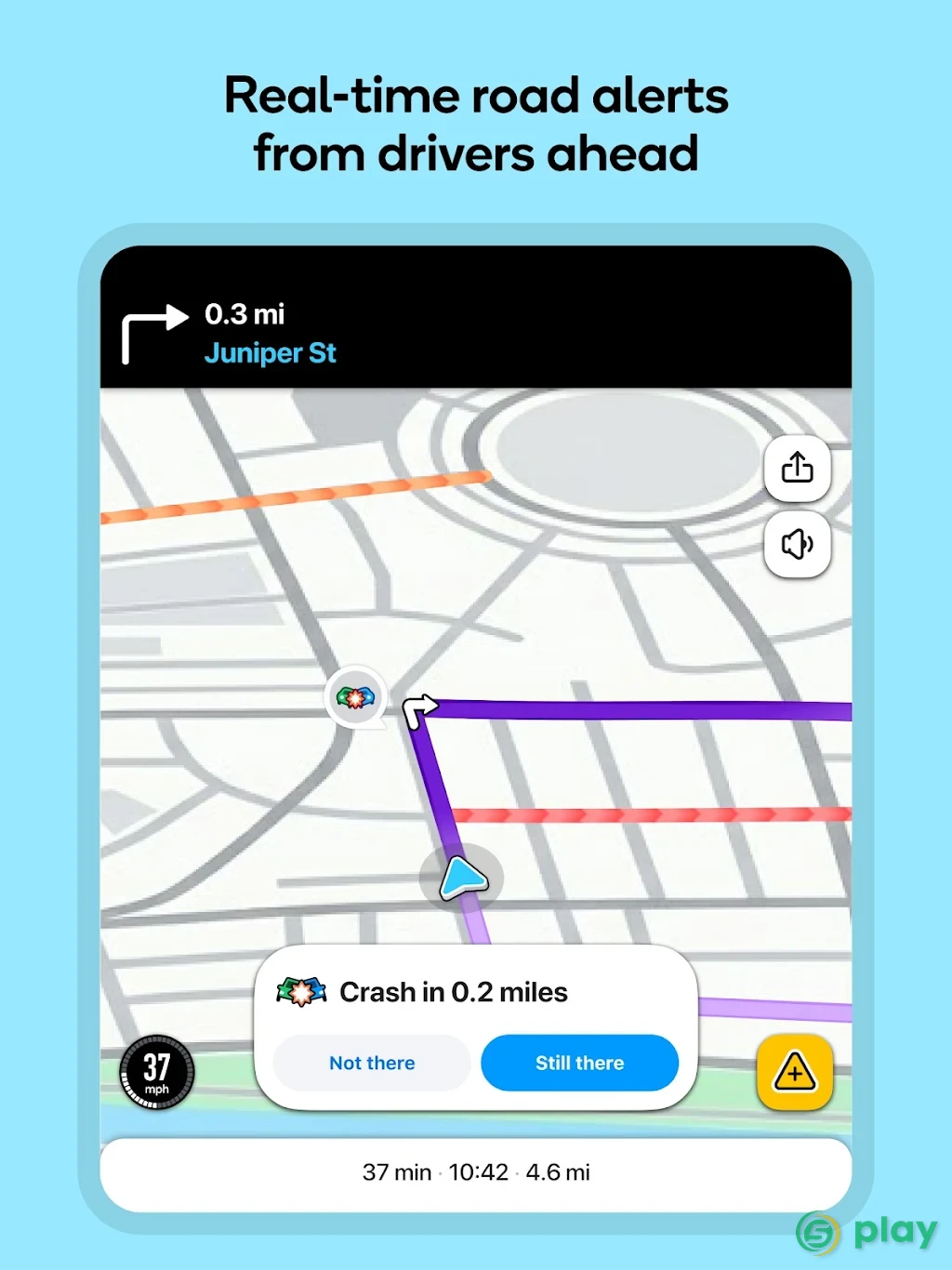 Waze - социальный навигатор — скриншот 10