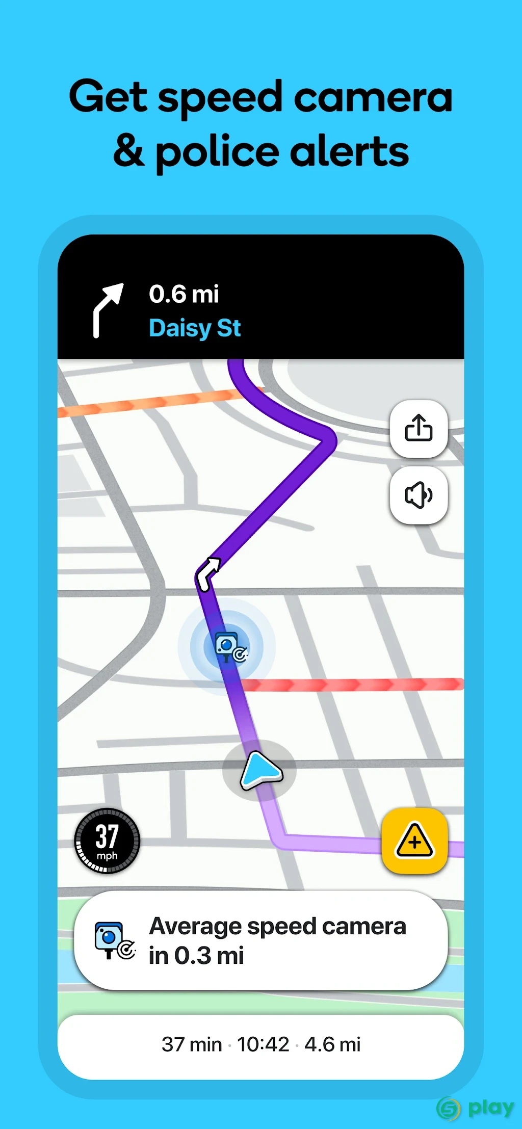 Waze - социальный навигатор — скриншот 3