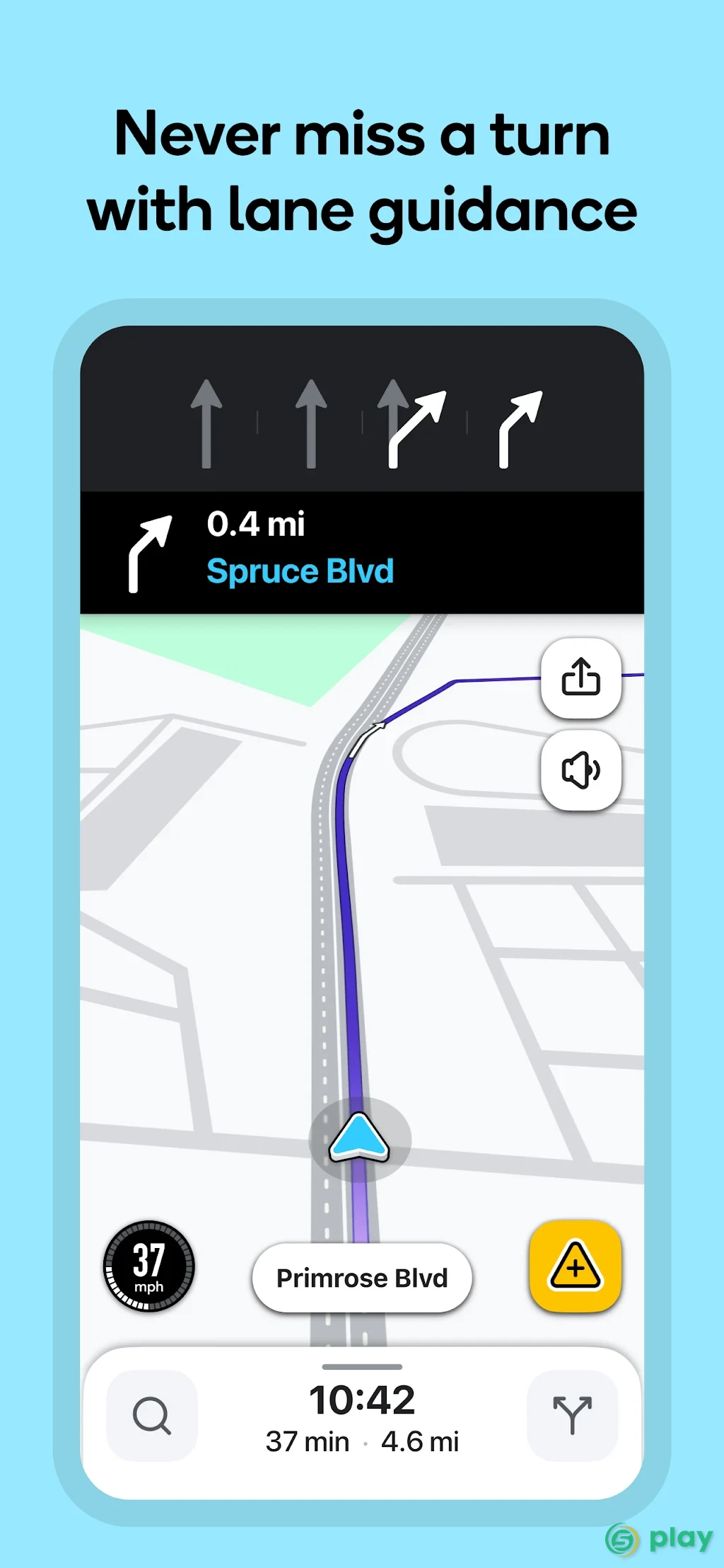 Waze - социальный навигатор — скриншот 4