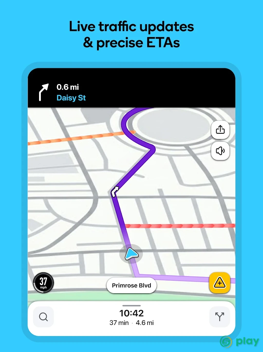 Waze - социальный навигатор — скриншот 9
