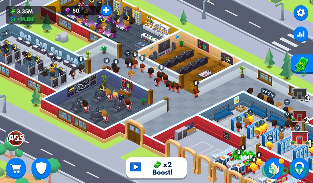 Idle FireFighter Tycoon - симулятор пожарный — скриншот 10