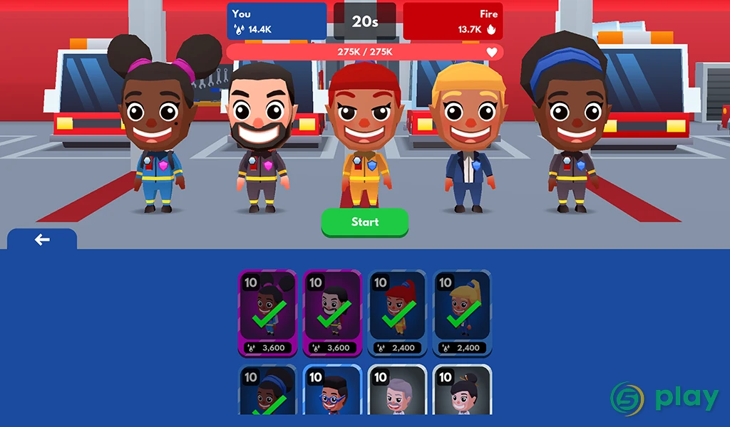 Idle FireFighter Tycoon - симулятор пожарный — скриншот 12