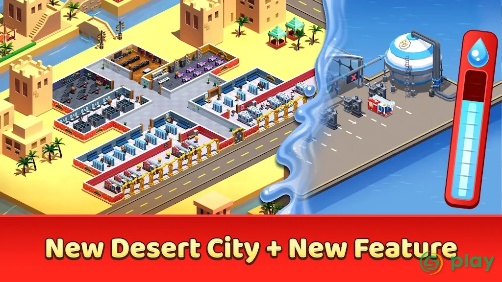 Idle FireFighter Tycoon - симулятор пожарный — скриншот 1