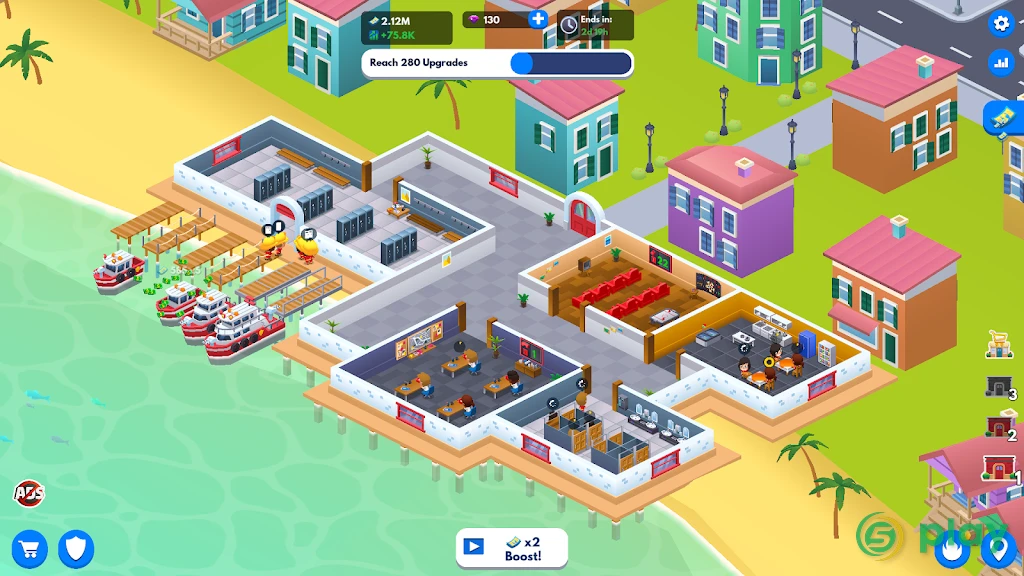Idle FireFighter Tycoon - симулятор пожарный — скриншот 5