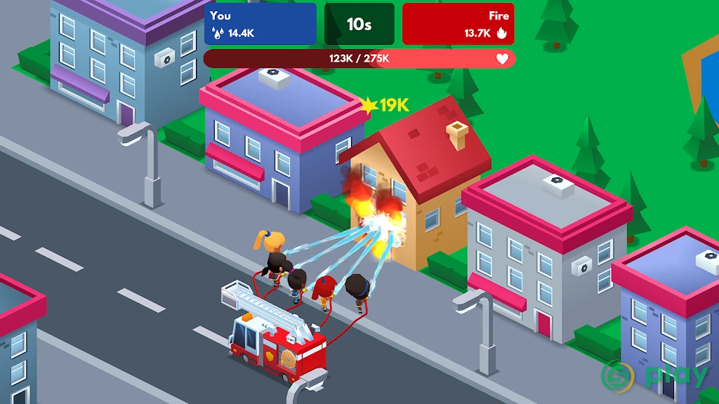 Idle FireFighter Tycoon - симулятор пожарный — скриншот 7