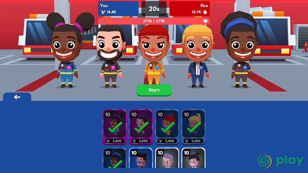 Idle FireFighter Tycoon - симулятор пожарный — скриншот 8