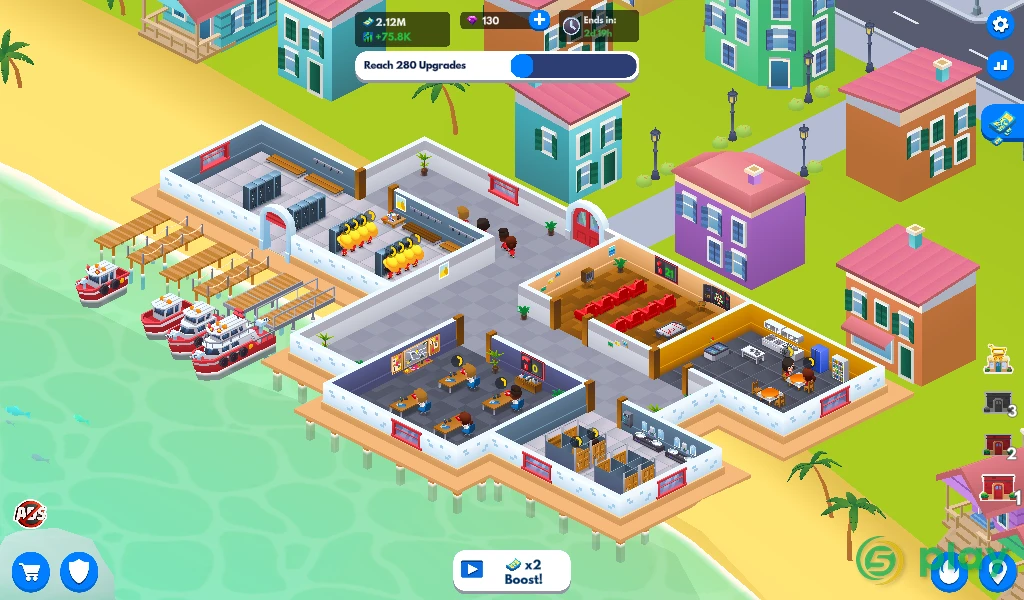 Idle FireFighter Tycoon - симулятор пожарный — скриншот 9