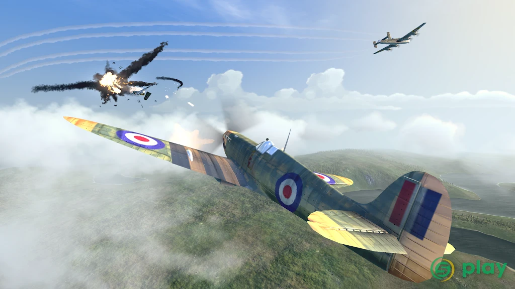 Warplanes: WW2 Dogfight — скриншот 1