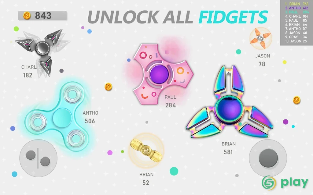 Fidget Spinner .io Game — скриншот 12