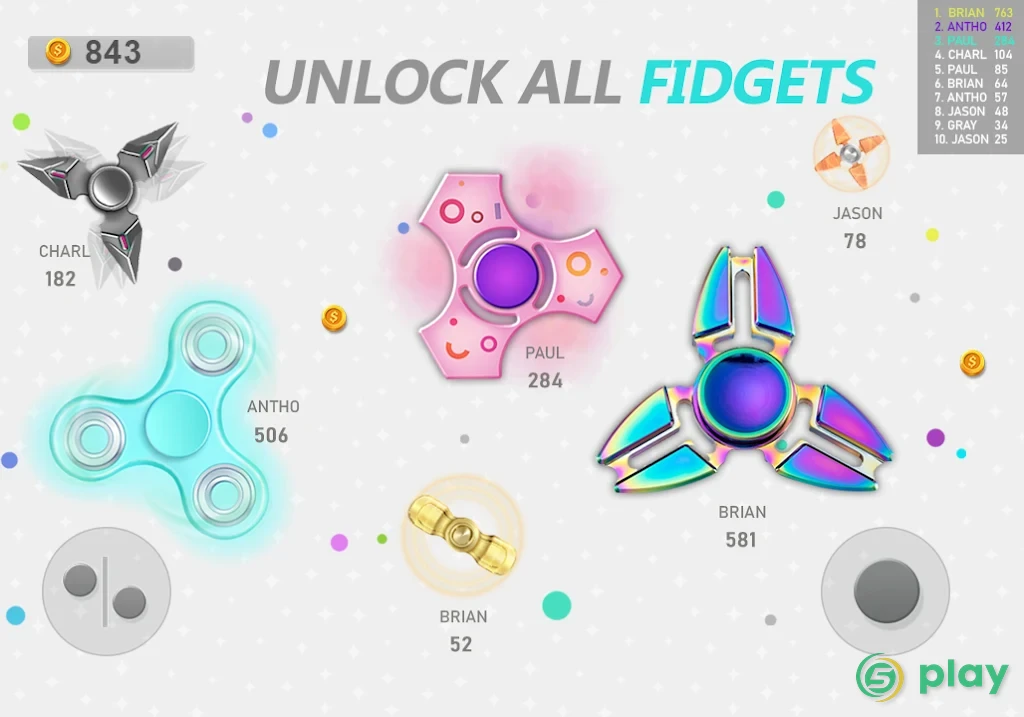 Fidget Spinner .io Game — скриншот 8