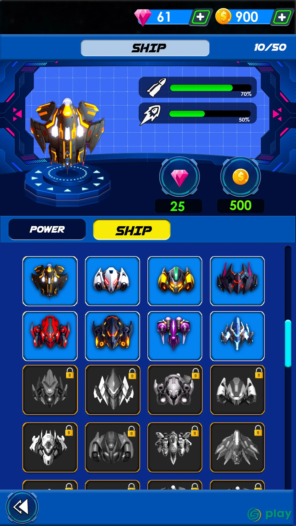 Galaxy Invader Space Shooter — скриншот 11