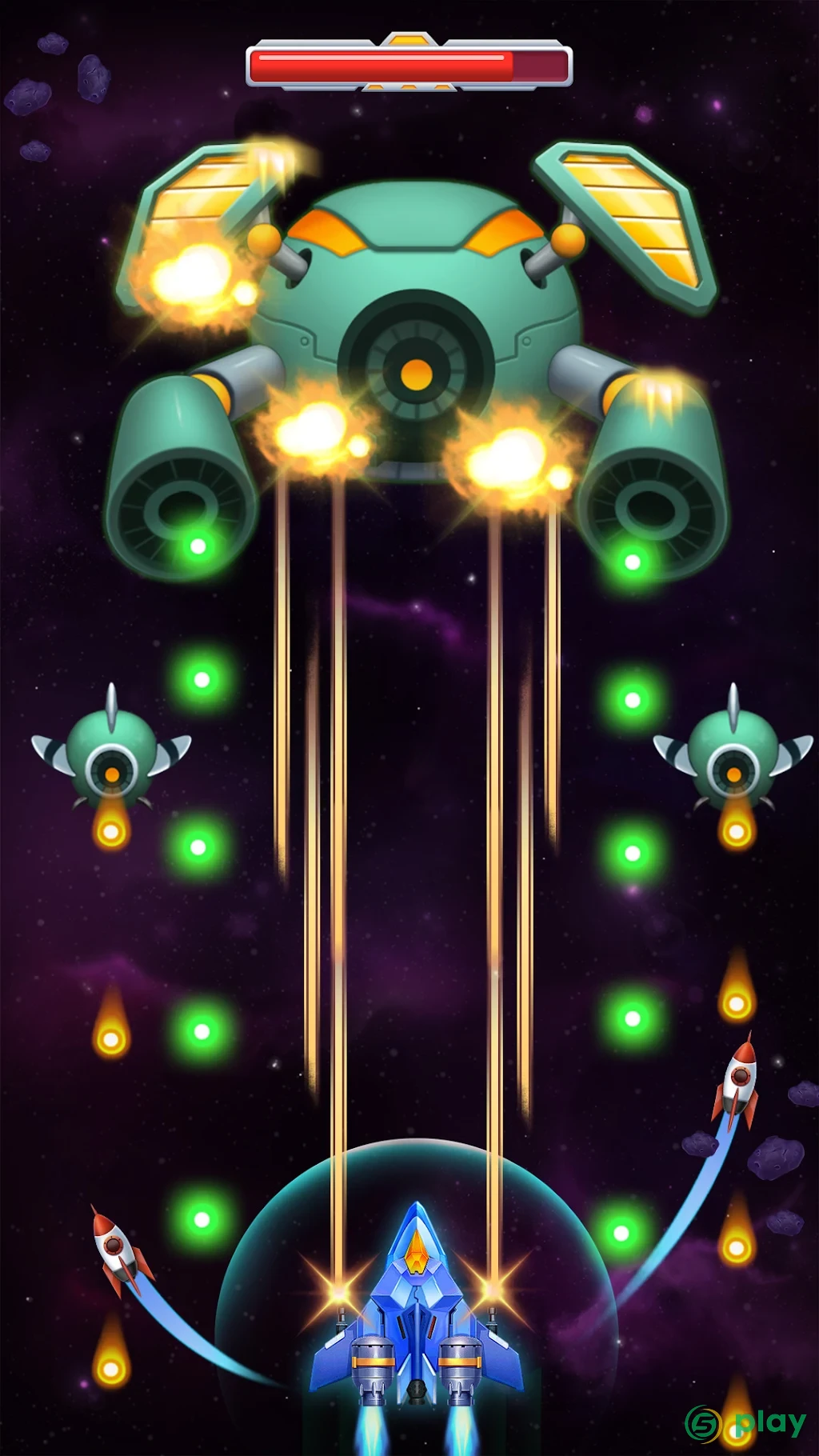 Chicken Attack: Galaxy Shooter — скриншот 1
