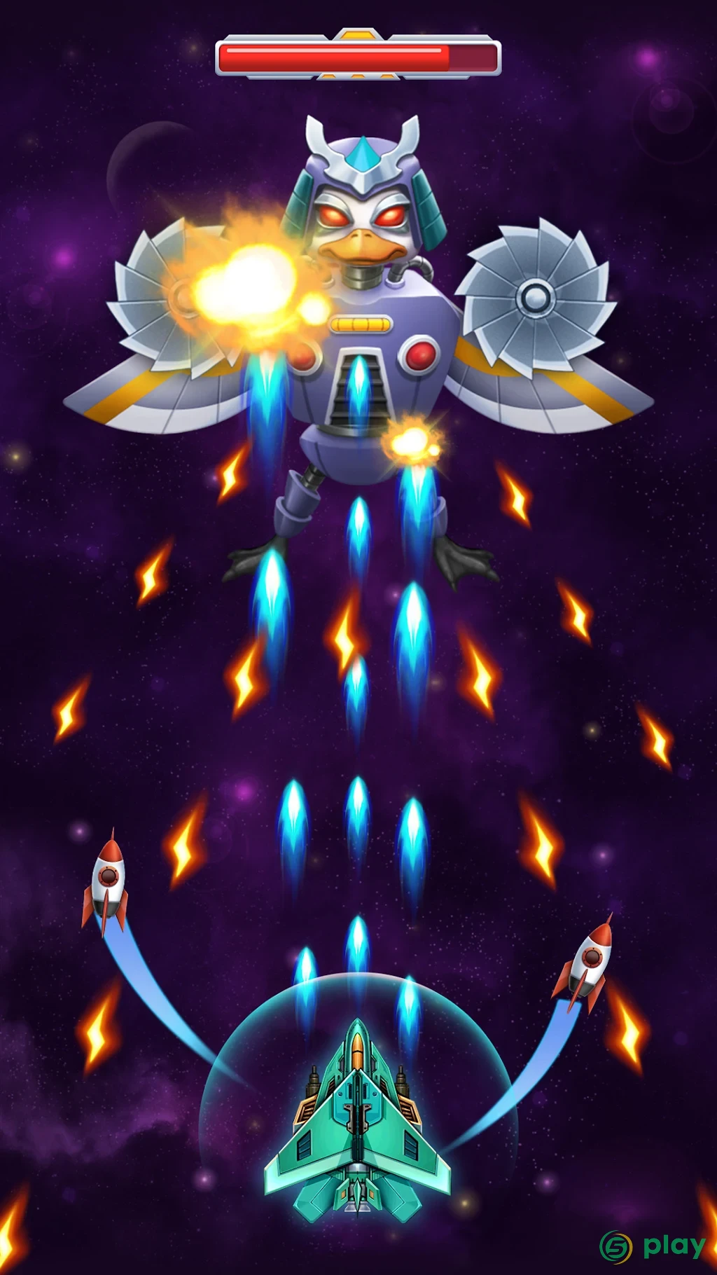 Chicken Attack: Galaxy Shooter — скриншот 2