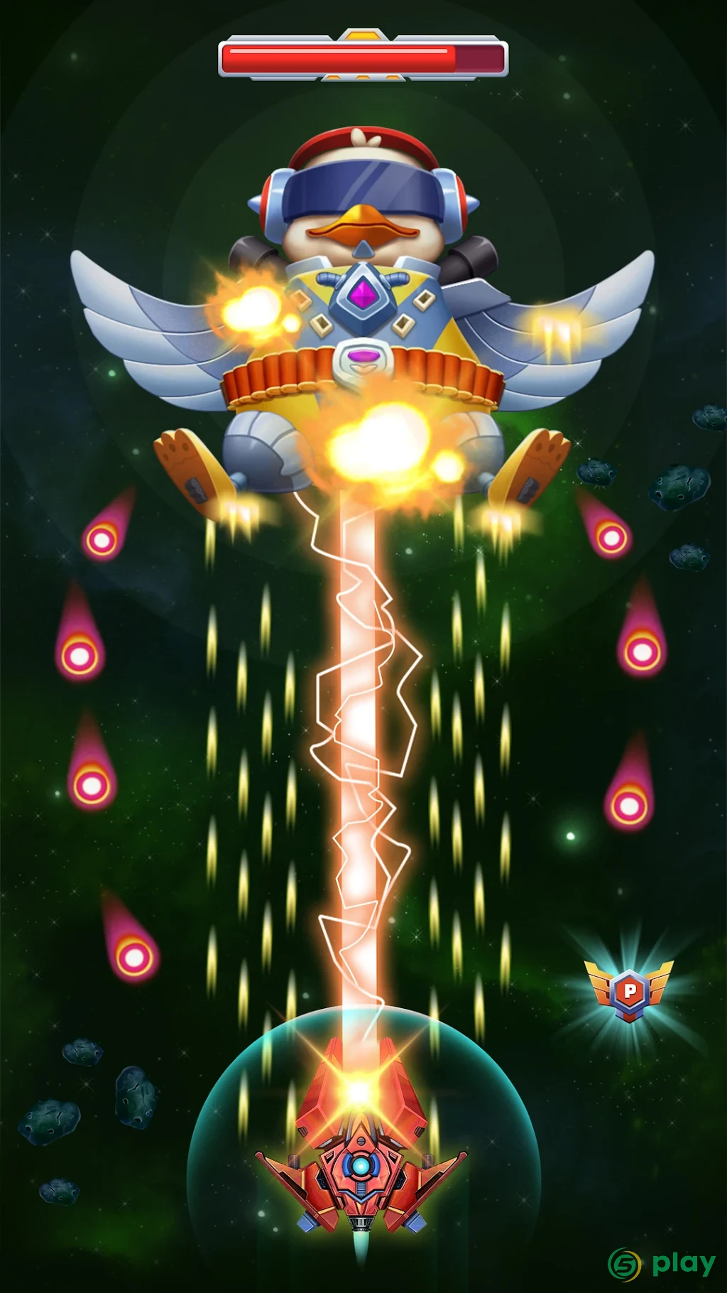 Chicken Attack: Galaxy Shooter — скриншот 3