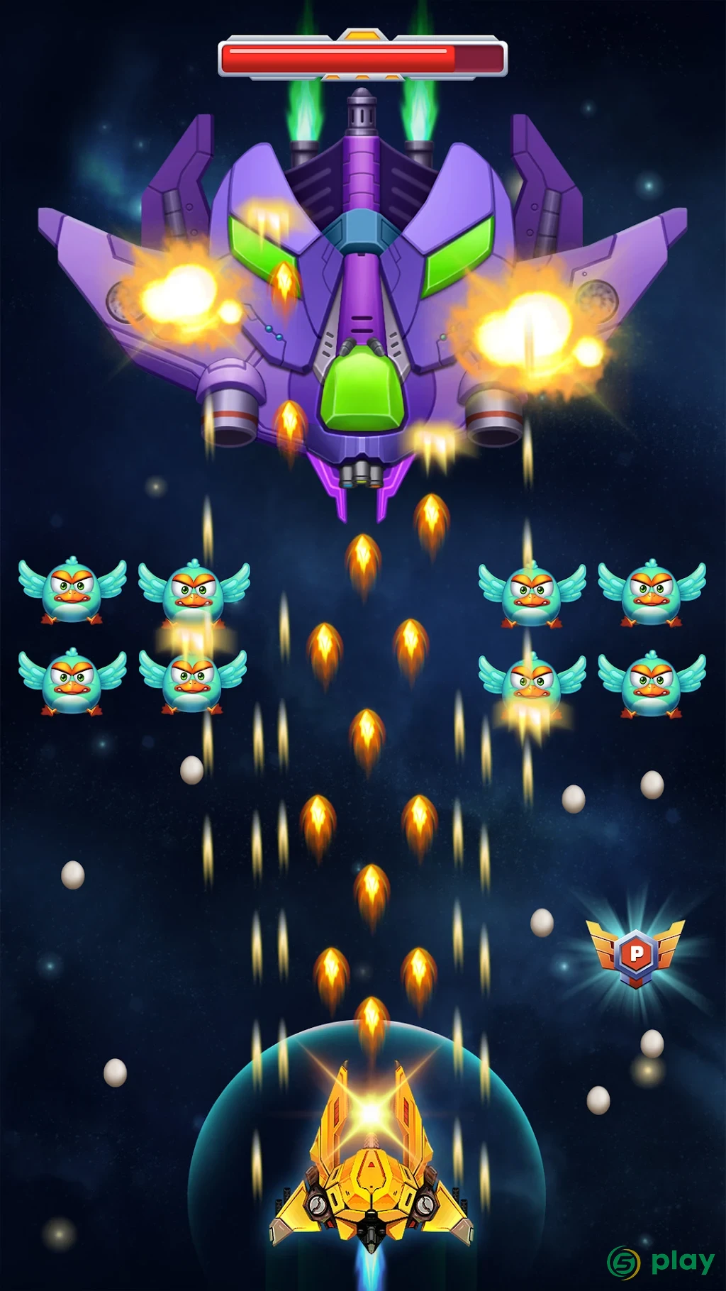 Chicken Attack: Galaxy Shooter — скриншот 4