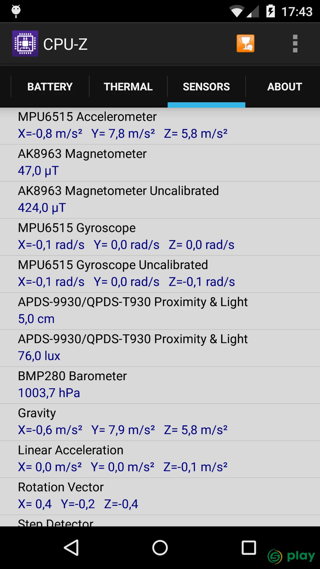 CPU-Z — скриншот 6