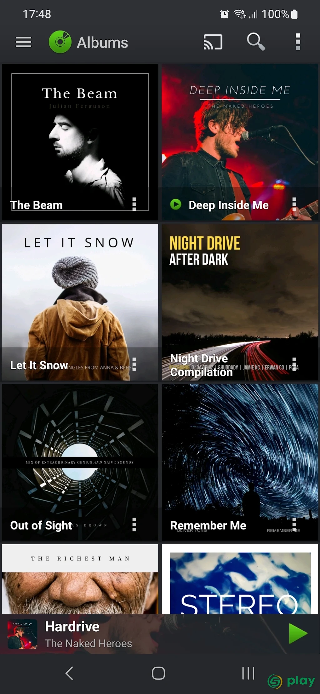 PlayerPro Music Player — скриншот 1