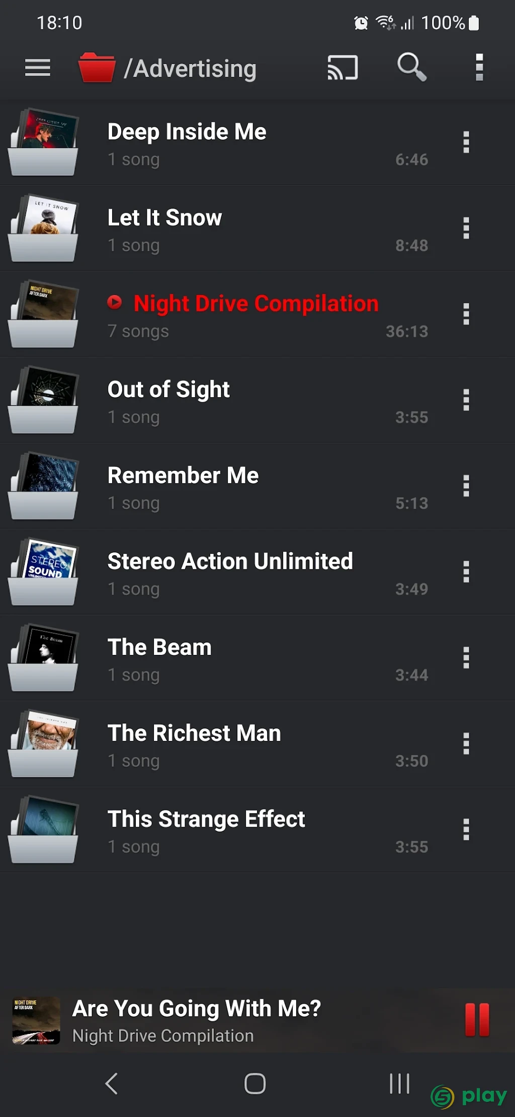 PlayerPro Music Player — скриншот 6