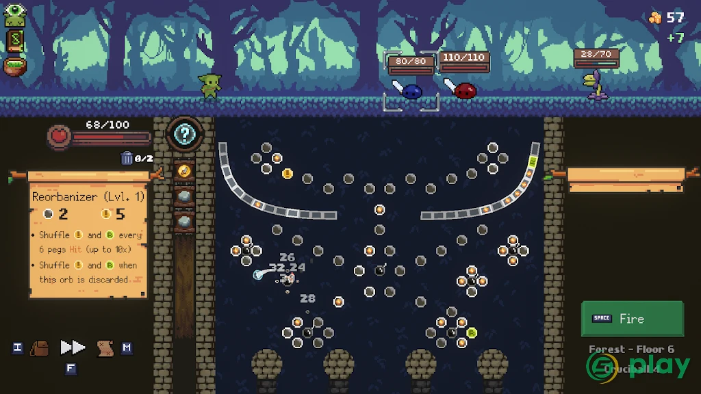 Peglin - A Pachinko Roguelike — скриншот 1
