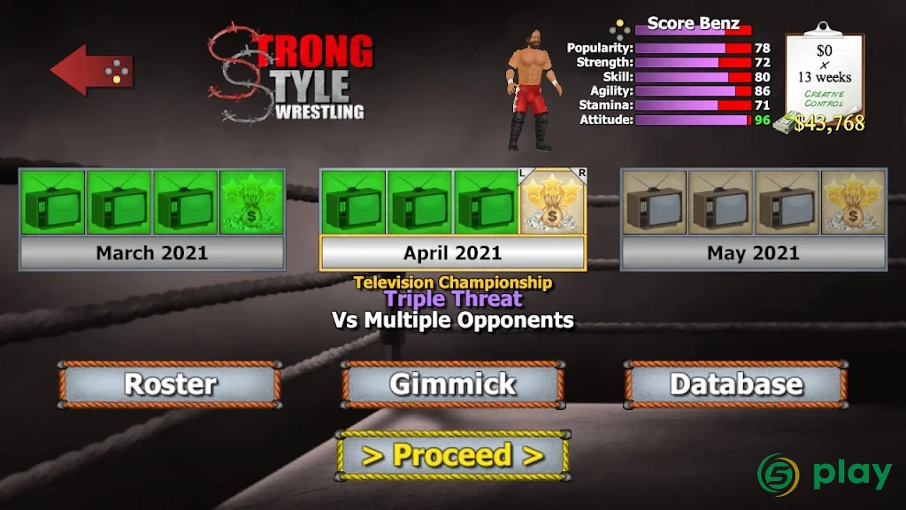 Wrestling Empire — скриншот 3