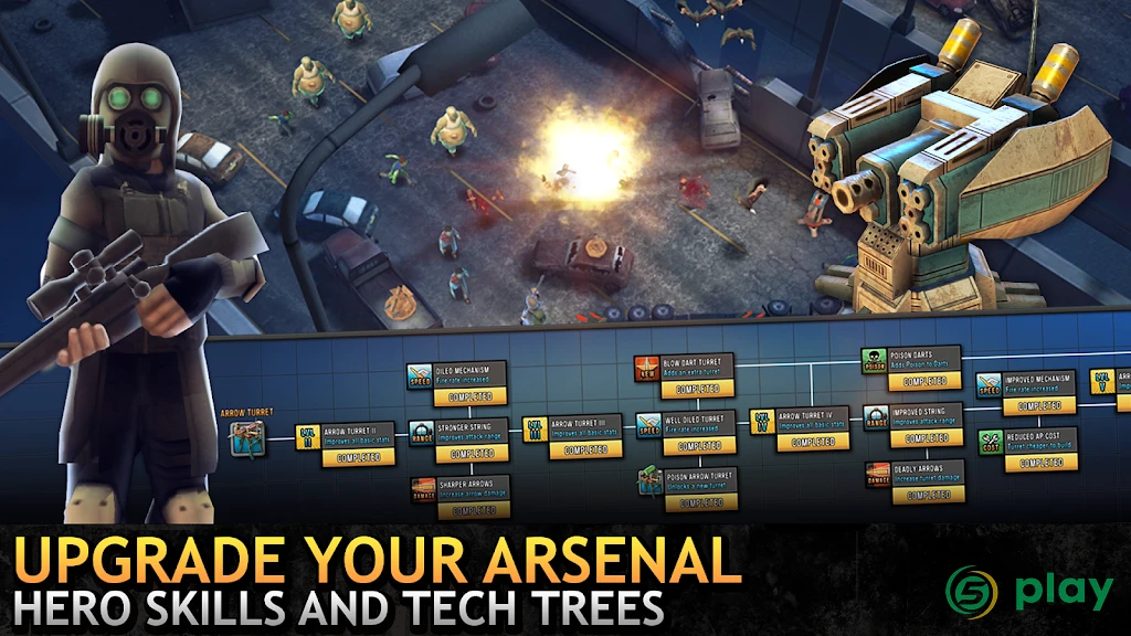 Last Hope TD - Zombie Tower Defense Games Offline — скриншот 4