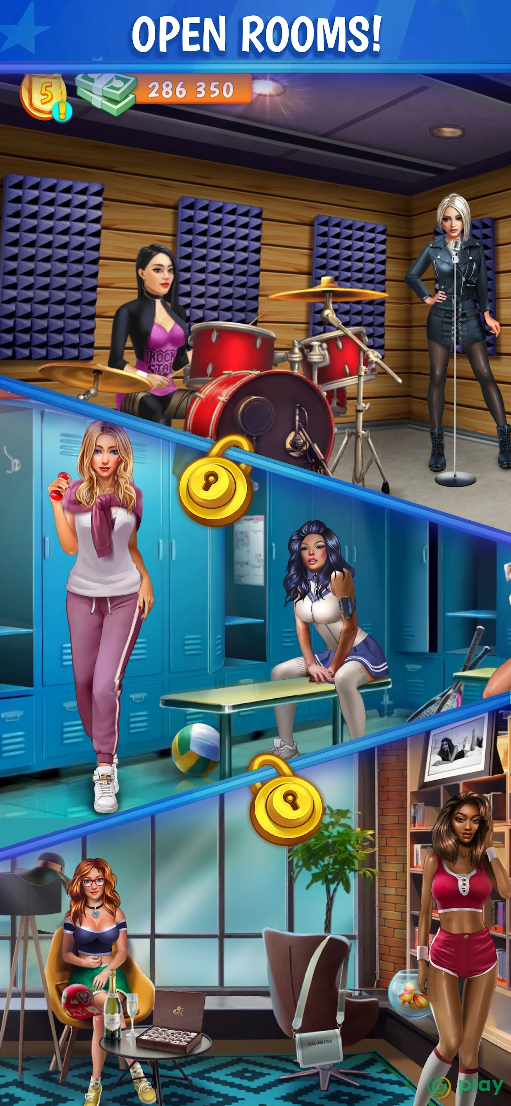 Campus: Date Sim — скриншот 1
