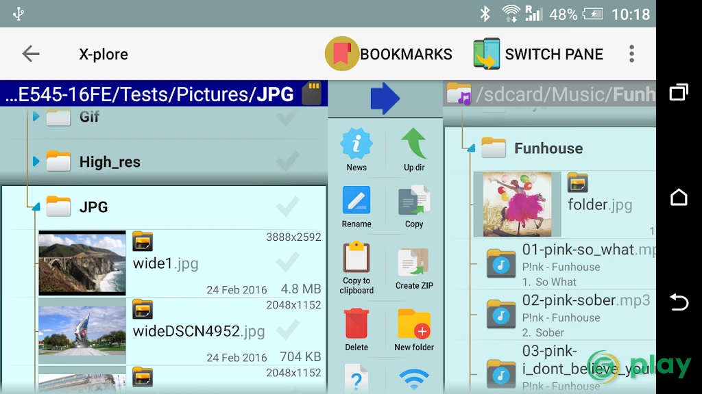 X-plore File Manager — скриншот 1