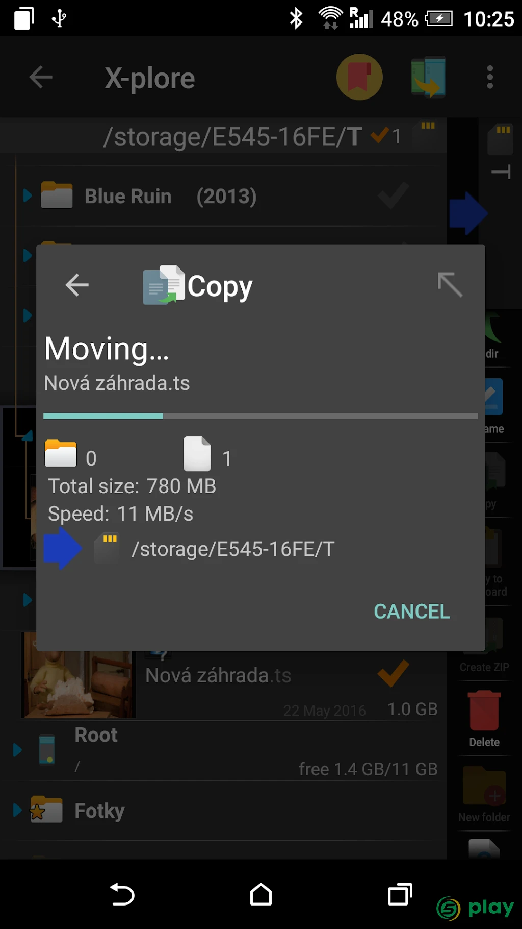 X-plore File Manager — скриншот 3