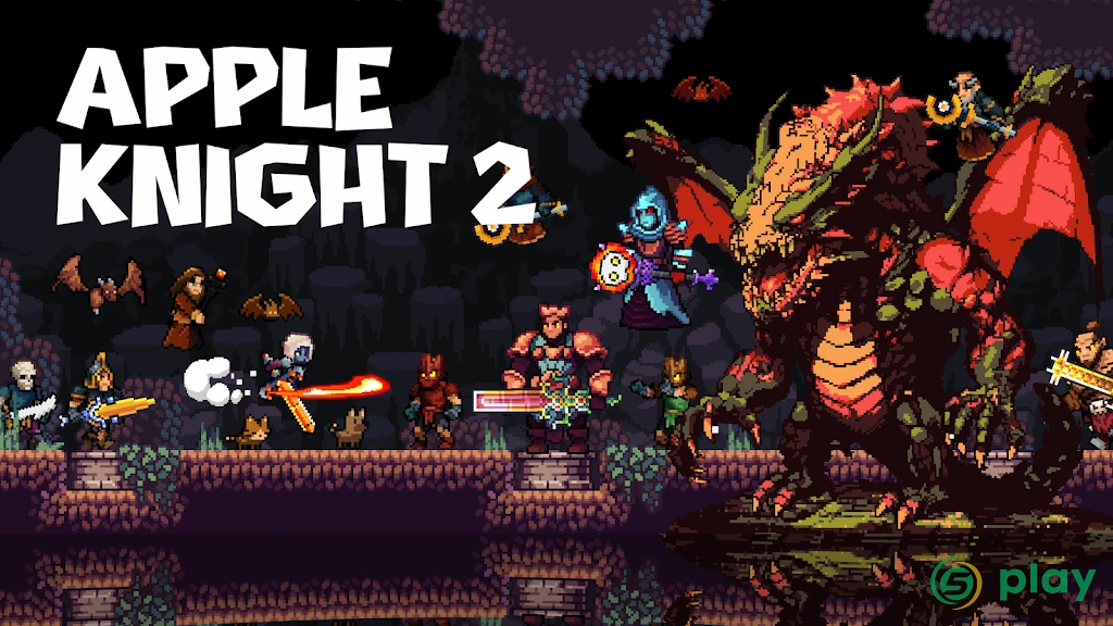 Apple Knight 2: Action Game — скриншот 1