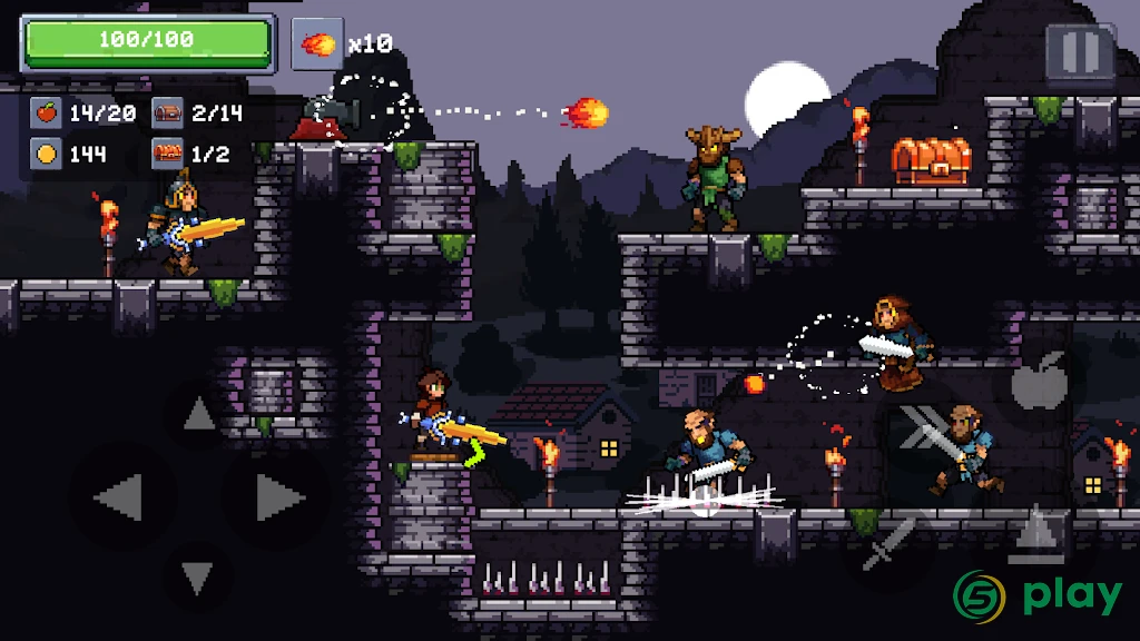 Apple Knight 2: Action Game — скриншот 4