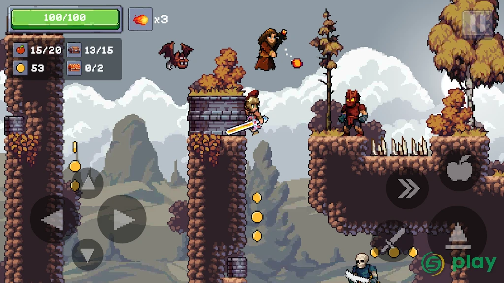 Apple Knight 2: Action Game — скриншот 6