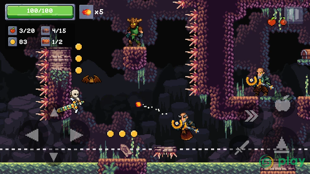 Apple Knight 2: Action Game — скриншот 7