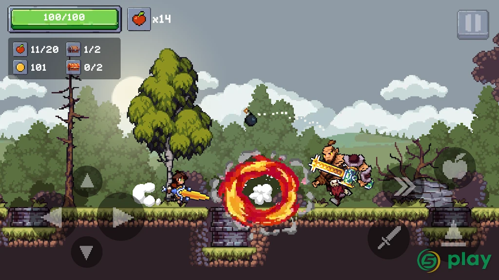 Apple Knight 2: Action Game — скриншот 8