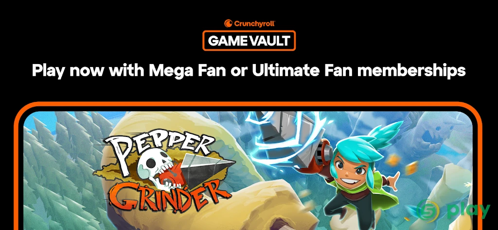 Crunchyroll: Pepper Grinder — скриншот 1